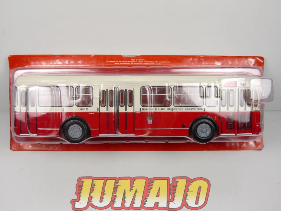 SUB76 Bus 1/43 IXO Hachette BERLIET PCM U Bellecour n°12 - Photo 4/4
