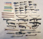 57 Vintage Star Wars Weapons Figures Lot  Replacements