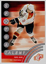 2001-02 SPx #86 PAVEL BURE Florida Panthers Hockey Card