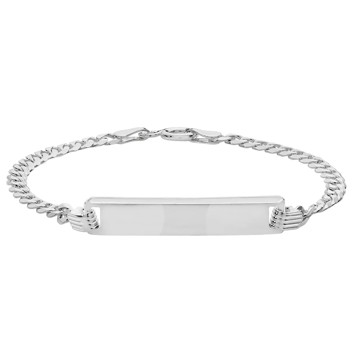Baby id shop bracelet silver