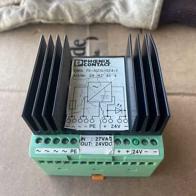PHOENIX CONTACT Geregelte Spannungs-Stabilisator-Module EMG 75-NZG/G24/2