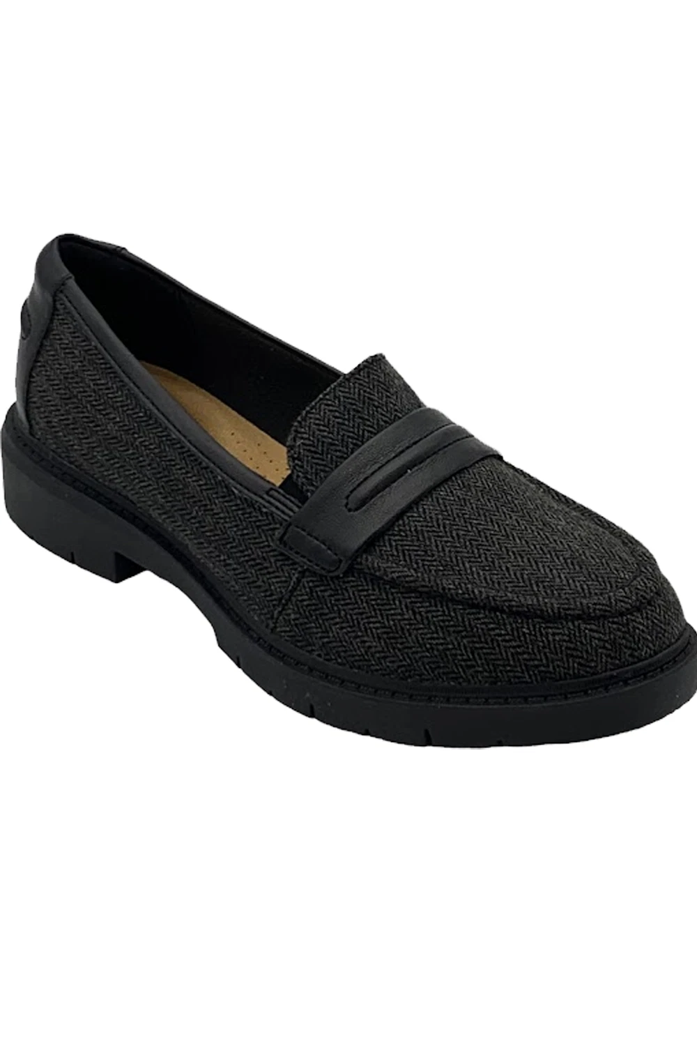 Mocassini Clarks Collection in pelle Westlynn Bay neri multi