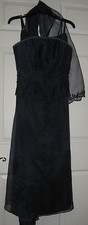 WOMEN'S 3 PIECE GOWN - FORMAL DRESS - MORILEE - COLOR - NAVY BLUE - SIZE - 5/6