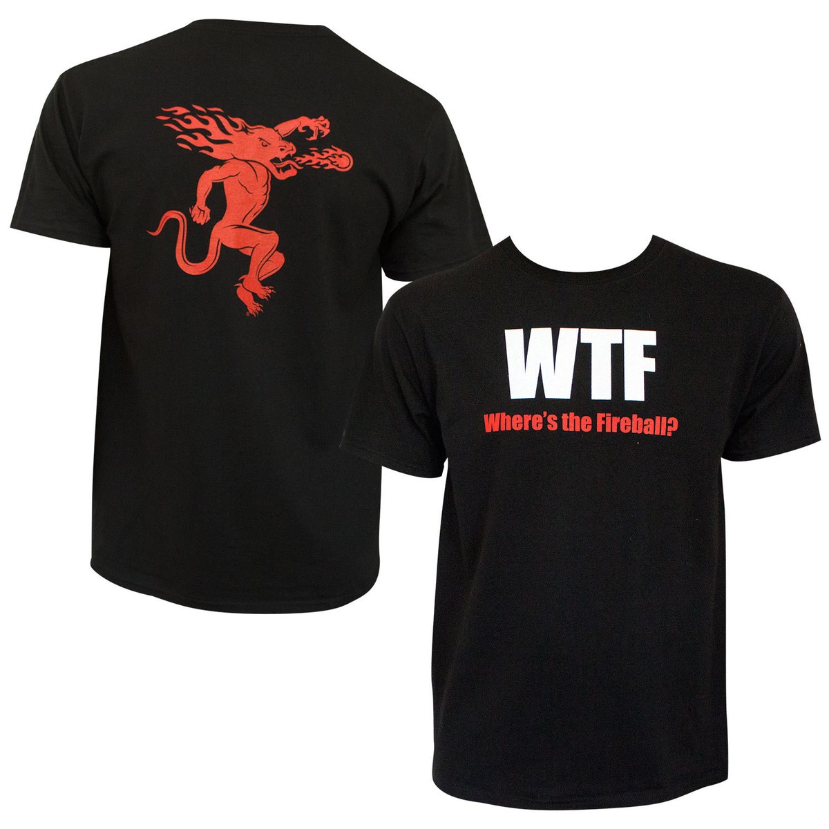 トップス Fireball Fireball WTF Tee Shirt Black | eBay