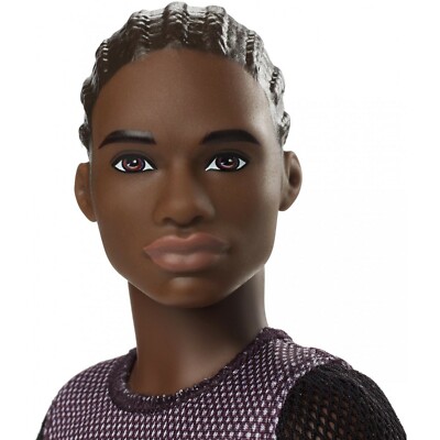 Barbie African American Ken Fashionistas #130 Doll Wearing Team-Inspired T-Shirt 887961752762 | eBay