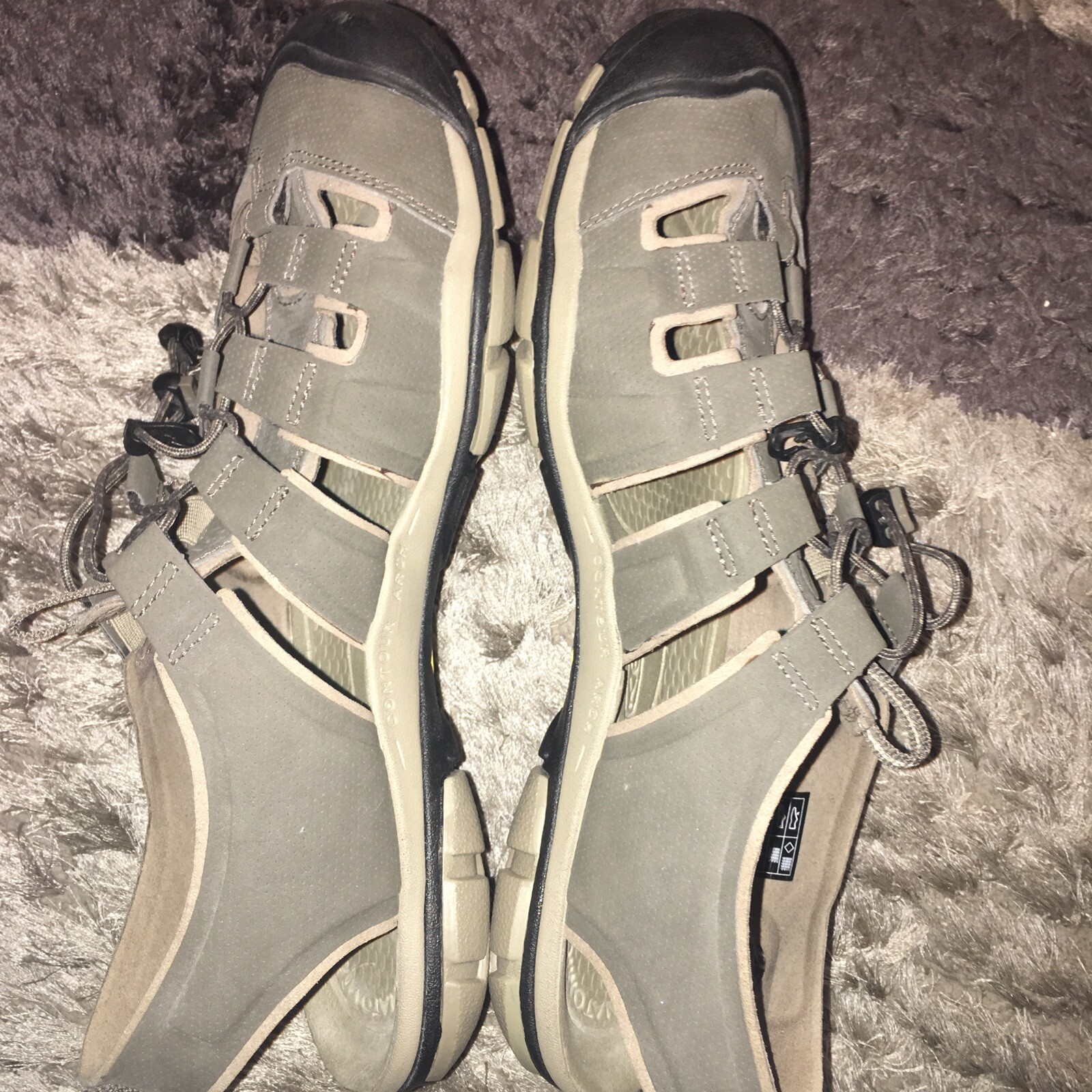 Sandali da uomo Keen taglia 11 scarpe acqua trasparente CNX impermeabili sport 1008660