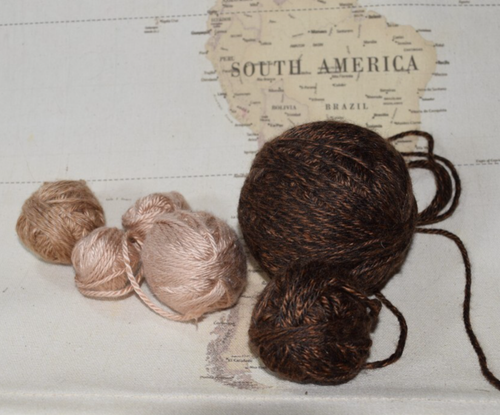 Yarn Lot Heartland Lion Brand Soft Acrylic Brown Purple Magenta - 第 5/12 張圖片