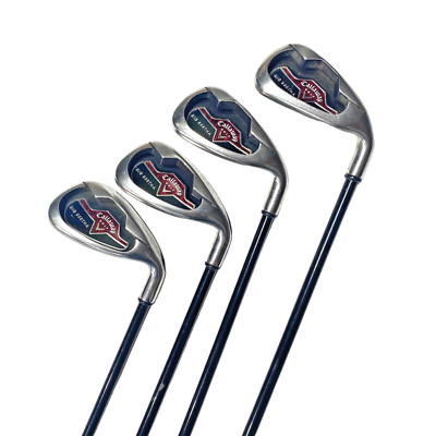 Callaway Big Bertha 7-PW Short Game Iron Set - Graphite R-Flex - RH 36-37'' READ!