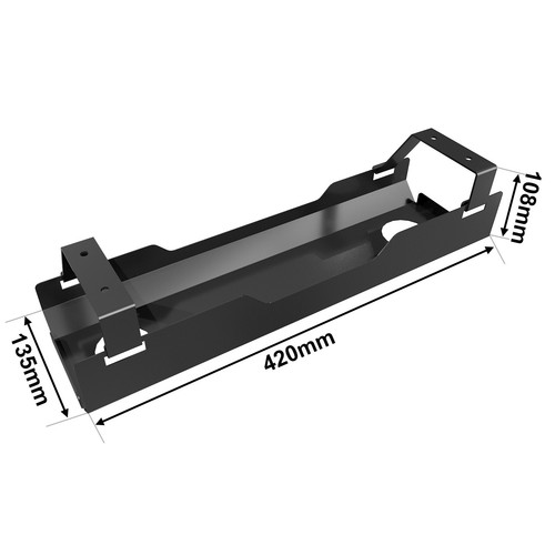 Altus Under Desk Cable Management Tray Steel Cord Organizer for Office or Home - Picture 8 of 9