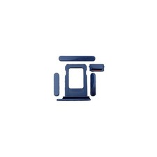 For Volume, Mute Power Button iPhone 12 Pro SIM Card Tray Holder Blue US