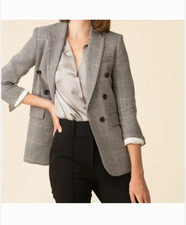 Veronica Beard Bexley Dickey Jacket in Navy Multi 16