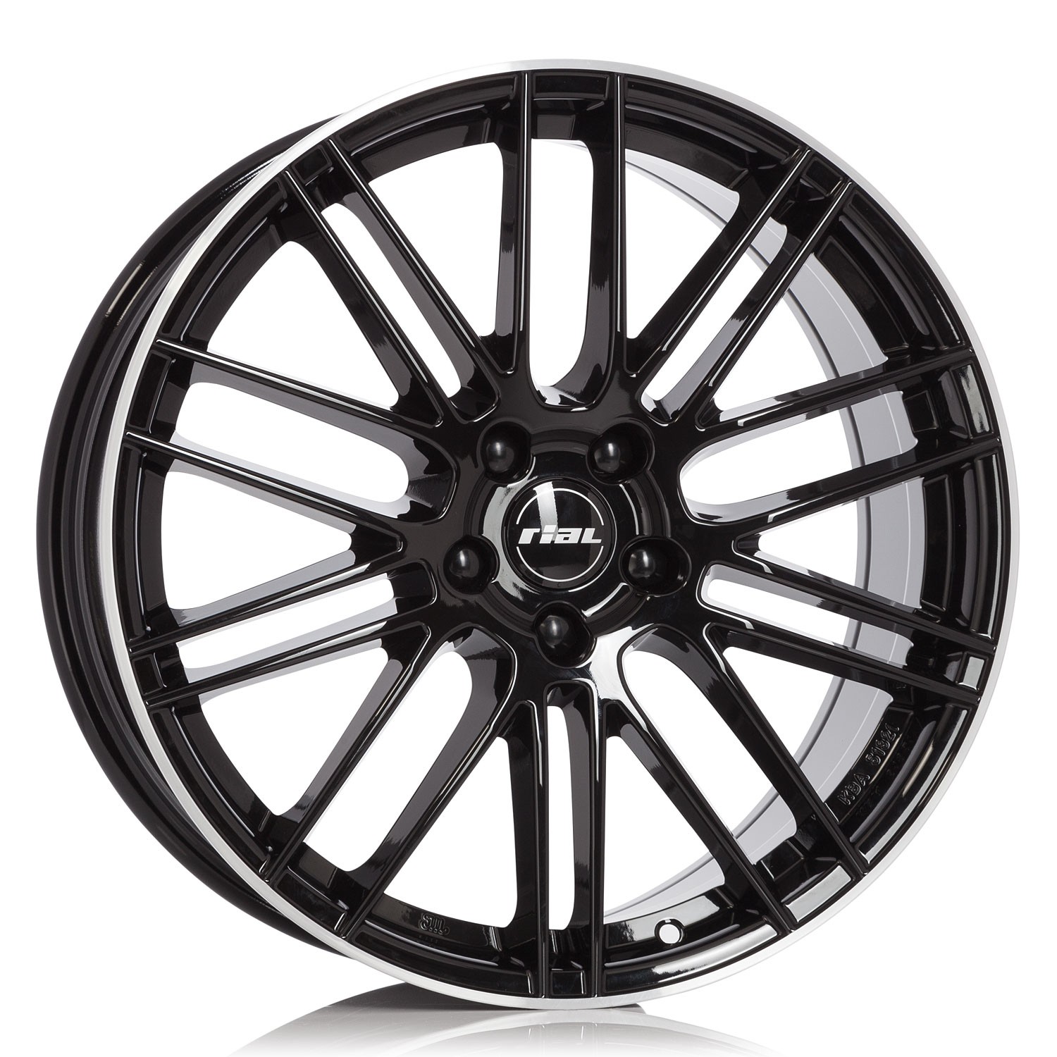 Rial Wheels Kibo 8.0Jx18 ET48 5x112 SWHP for MERCEDES-BENZ A 45 A B C CLA E EQA