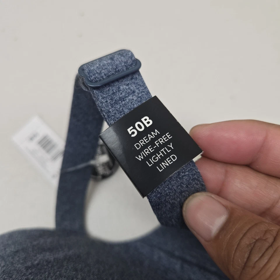 Torrid Women Bra 50B Heather Blue Dream Wire Free Lightly Lined T Shirt NWT - Image 3 of 4