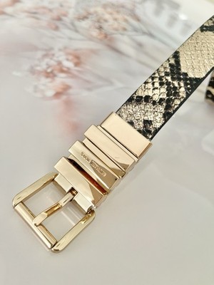 Michael Kors Modell Reversible Snake - Gürtel