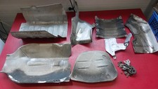 7x Abschirmbleche Abschirmung Auspuff Katalysator Mercedes R129 SL 