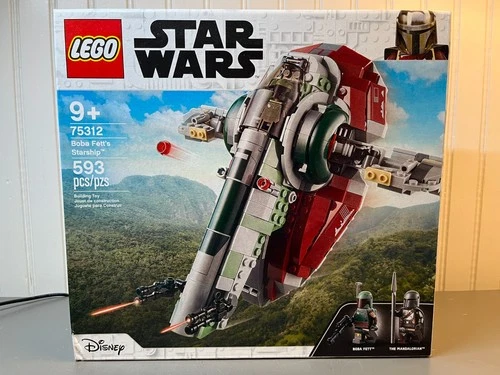 Lego - Star Wars - Boba Fett's Starship #75312 - SEALED!! RETIRED!!