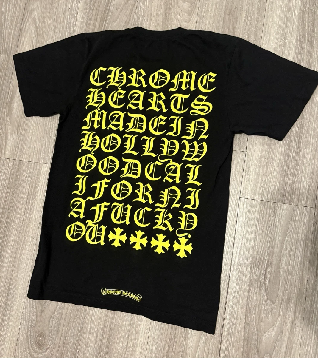 Chrome Hearts Size S Regular Size T-Shirts for Men for sale | eBay