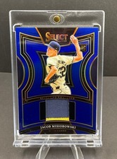 2024 Panini Select - Selective Swatches Jacob Misiorowski #SS-JM Blue Prizm /49