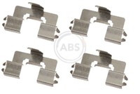 A.B.S. ZubehöRsatz Scheibenbremsbelag 1666Q FüR Mazda MX5 Nb Mx 2 16V NB6C NB8C
