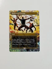 MTG - Multiversal Passage (borderless non-foil) - SPM (NM+) magic spiderman