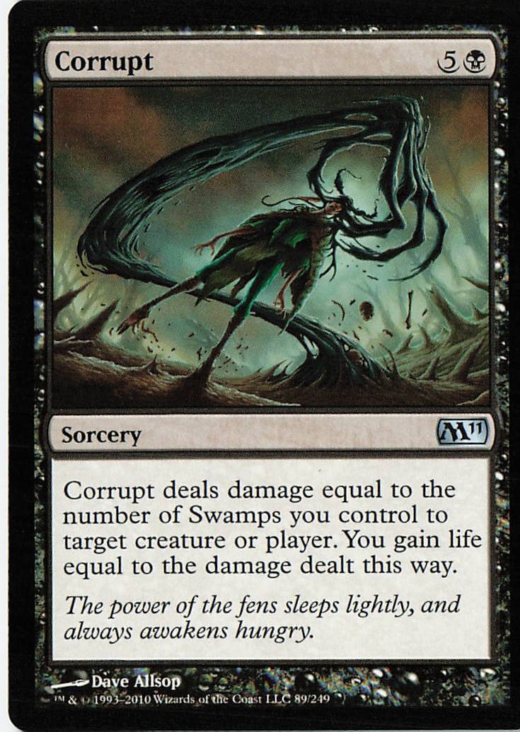 Shadowmoor #62 Corrupt Uncommon Near Mint or Better