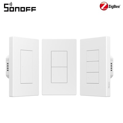 SONOFF Zigbee Smart Light Wall Switch Detach Relay Mode Work with Home Assistant