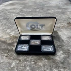 Colt Complete Set Of 5oz Total ONE Oz bars Python 1911 32 Peacemaker .999 Silver