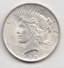 1922 Peace Silver Dollar – Uncirculated
