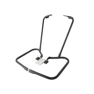 For Steel Saddlebag Armor Protects Harley Rear Easy Bracket Installation