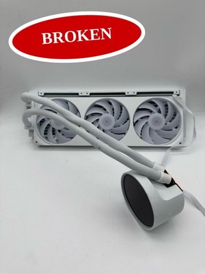 (BROKEN) NZXT Kraken Elite 360 RGB AIO Liquid CPU Cooler 360mm LCD Display 3