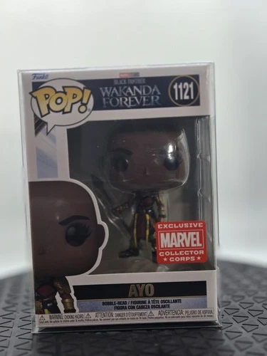 Funko Pop Ayo #1121 Marvel Collector Corps Exclusive W/Protector