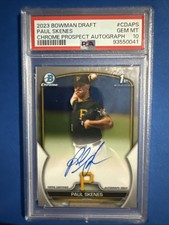 2023 Bowman Draft - Chrome Prospect Autographs Paul Skenes #CDA-PS (AU, RC)