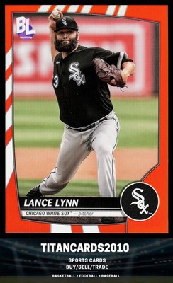 Lance Lynn 2023 Topps Big League Orange Chicago White Sox #166