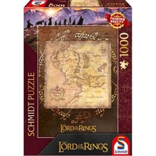Image of The Lord of the Rings: Middle Earth Puzzle - 1000 Pieces - Brand New & Sealed