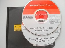 Microsoft SQL Server 2000 Standard Edition w/ Key  10 CAL License