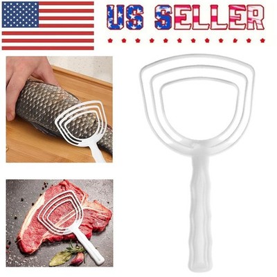 Meat Scraper Bone Dust Scraper Bone Scraper 1 Pcs White Poly Scraper Bone