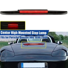 Zusatzbremsleuchte Dritte Bremsleuchte Rücklicht Schwarz für Porsche Boxster 986