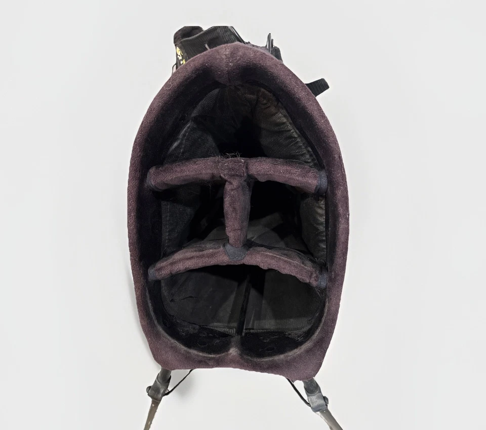 Bolsa de golf Nike soporte sobre el hombro tecnología Izzo negra 33 pulgadas Foto 3 de 4