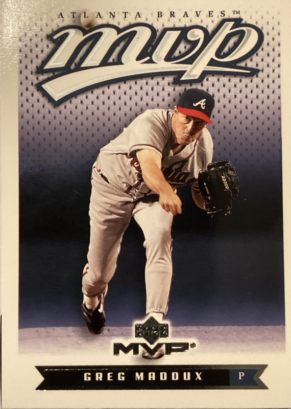 Greg Maddux 2003 Upper Deck MVP #18 Braves MLB 