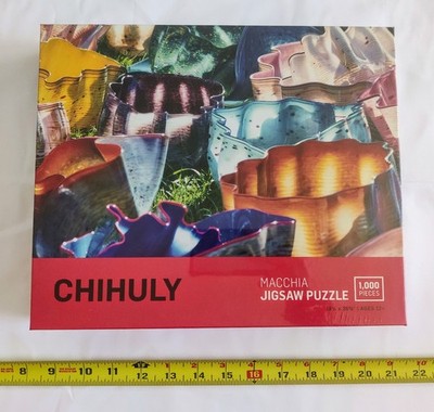 CHIHULY Pure Imagination Puzzle 1,000 Pc Jigsaw 19''x26'' *NEW & SEALED* Macchia