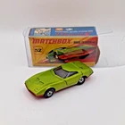 1972 Matchbox Superfast No 52 Dodge Charger MK3 Toy Car In Original Box Vintage