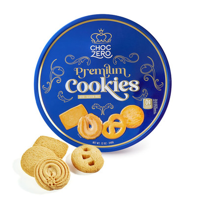 Keto Butter Cookies - Sugar Free Danish Shortbread Gift - Gluten Free, Low Carb
