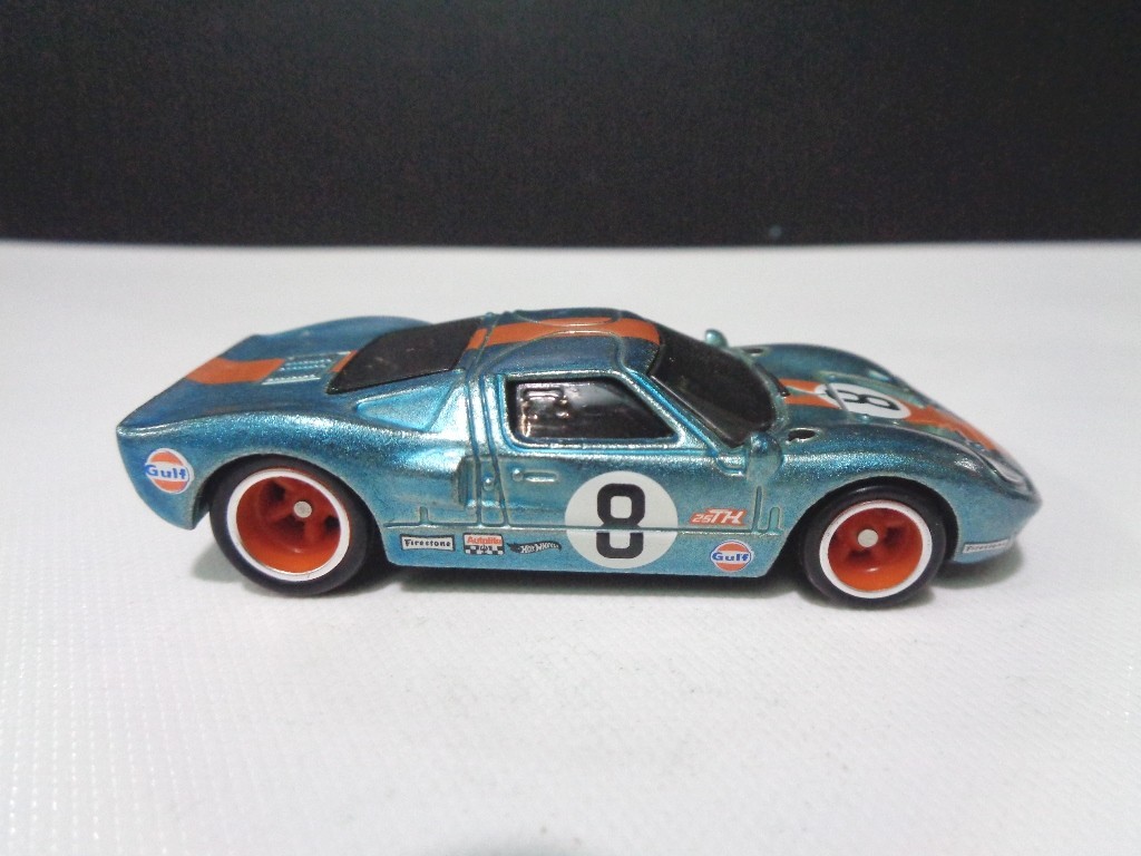 Hotwheels STH FORD GT 激レア Hot Wheels 2020 Super Treasure Hunt Gulf Ford GT-40 Blue Loose STH