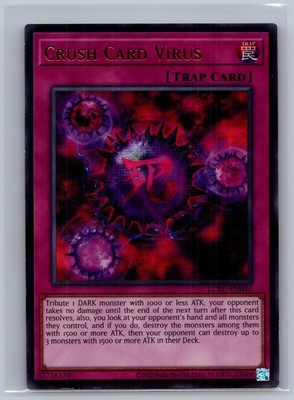 Crush Card Virus (Version 2) LCKC-EN046  Yu-Gi-Oh Unlimited NM