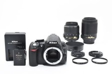 7,314 shots. Nikon D3100 Double Lens Set 841. Beginner's SLR Set.