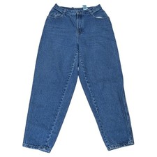 Gitano Vintage 90s Mom Jeans Womens 10 Short High Waist Denim Blue Baggy Relaxed