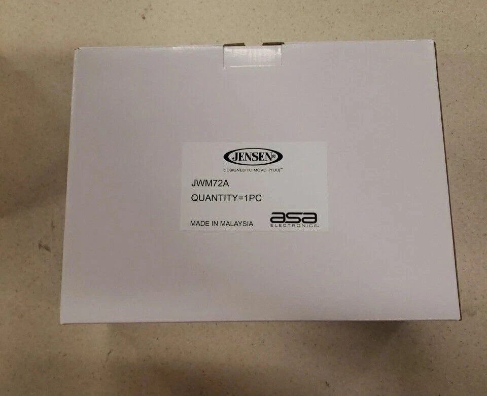 Jensen JWM72A 3-Speaker Zones Slimline |USB|AUX|HDMI|App Ready Bluetooth Wall... - Image 4 of 4