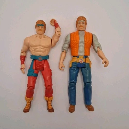 1986 Chuck Norris Karate Kommandos action figures