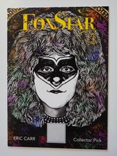 2022 Kiss Eric Carr Fox Star Card Guitar Pick Series (22)