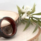 Brushed Red Wood Inlay Ring 8mm Black Tungsten Carbide Band for Christmas Gifts — photo 3